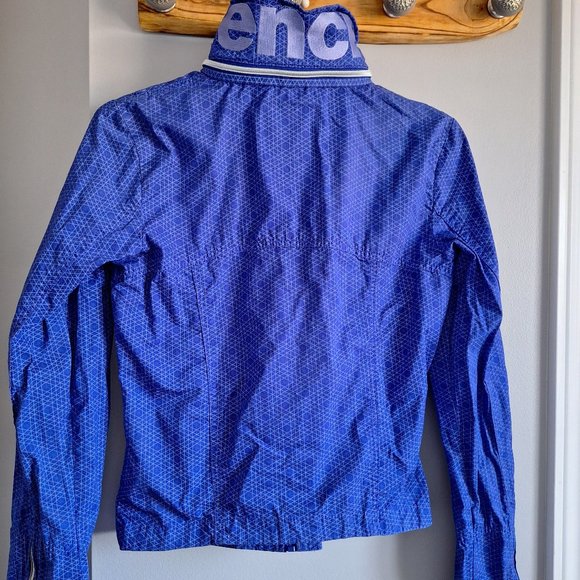 Bench Blue Lightweight Cotton Jacket with Concealed Hood - Picture 4 of 15